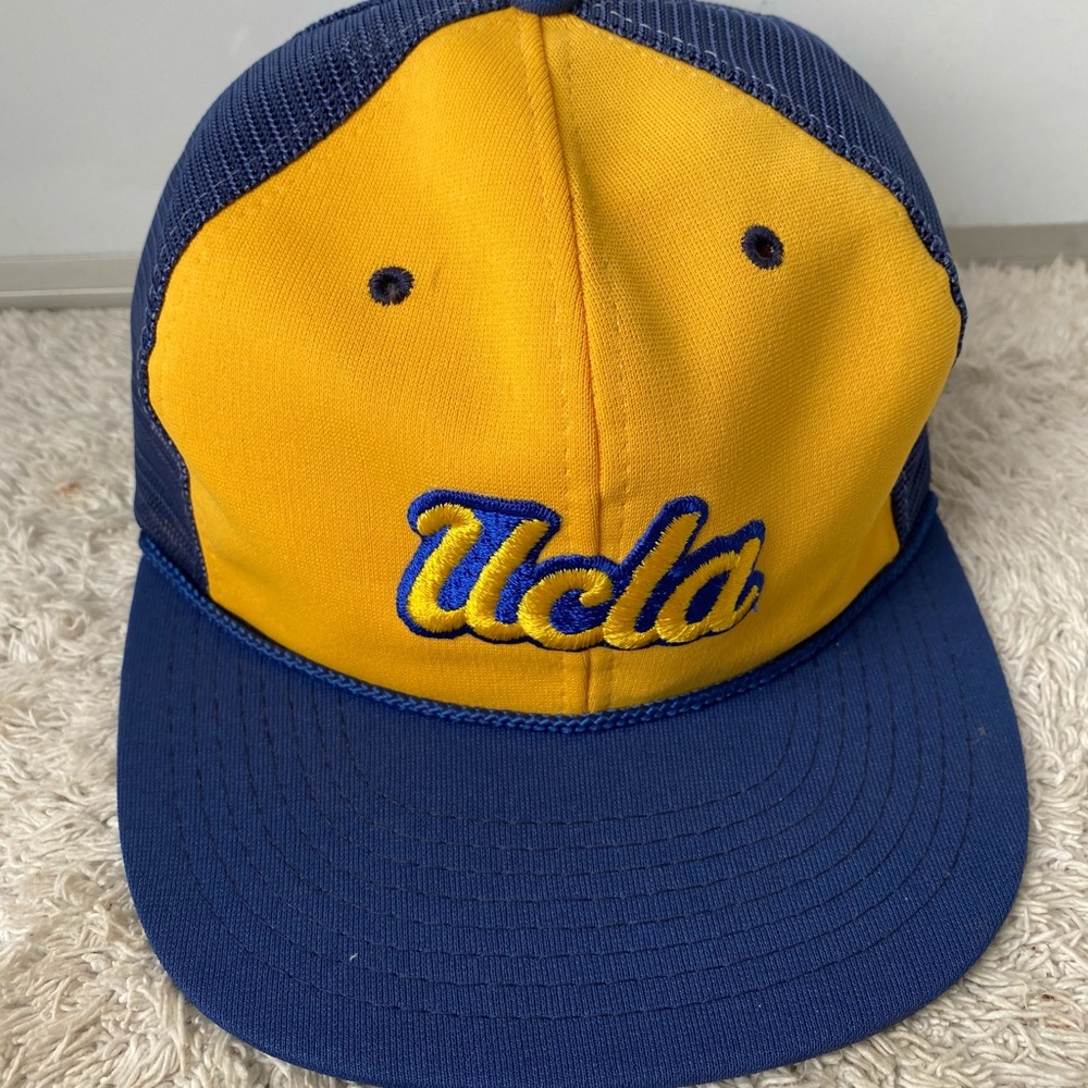 Vtg sports specialties rare 80's UCLA Trucker Hat